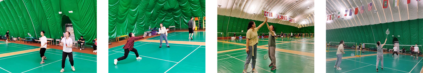 羽你一起，康健挑战丨“出海俱乐部”羽毛球运动